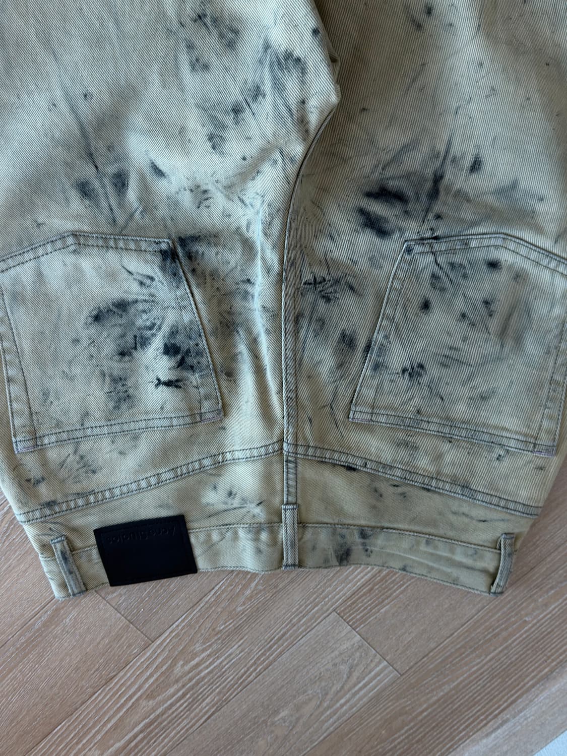 Acne Studios Yellow Denim 상품이미지5