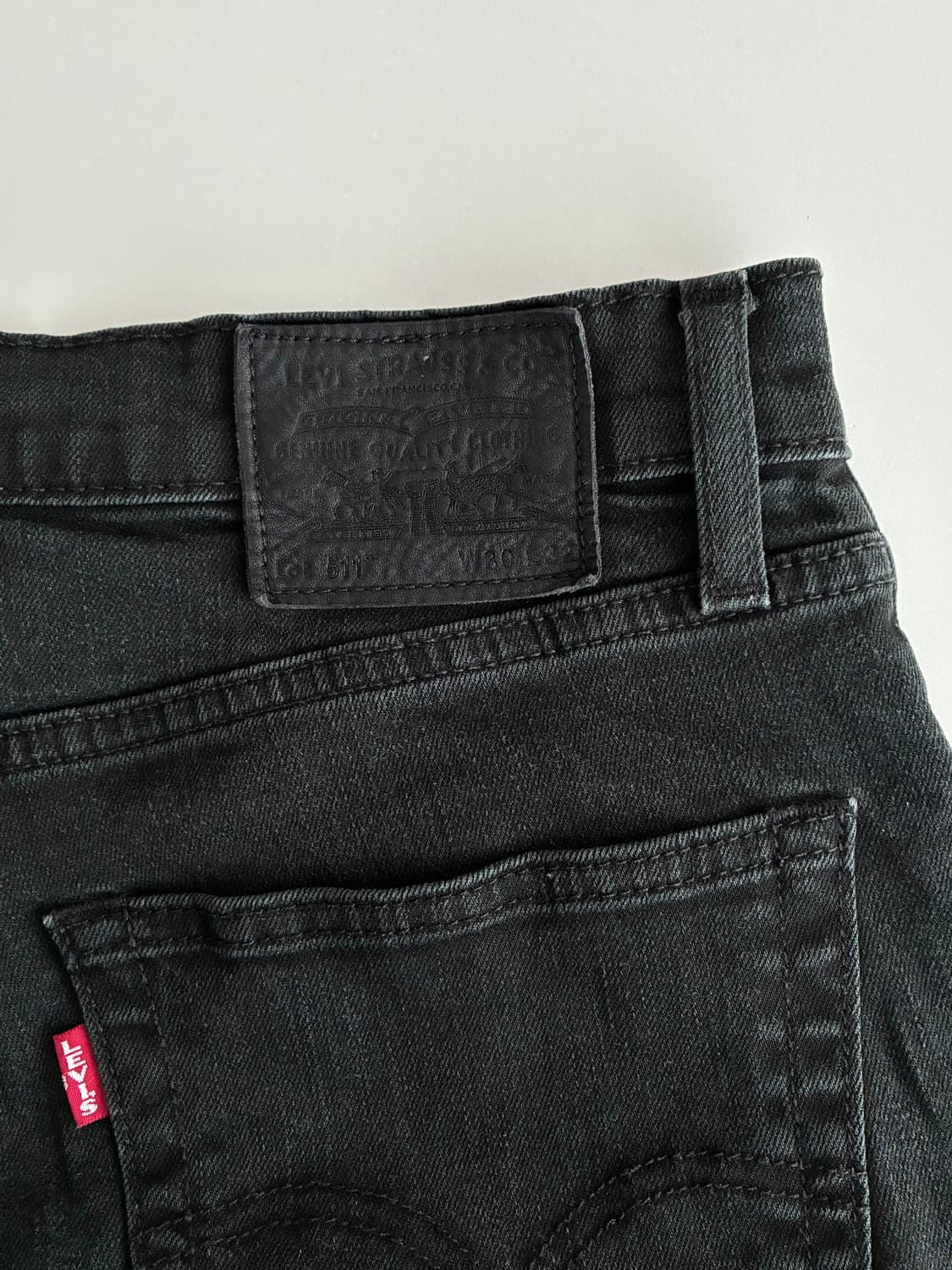 30) 리바이스 511 데님 청바지 흑청 상품이미지4