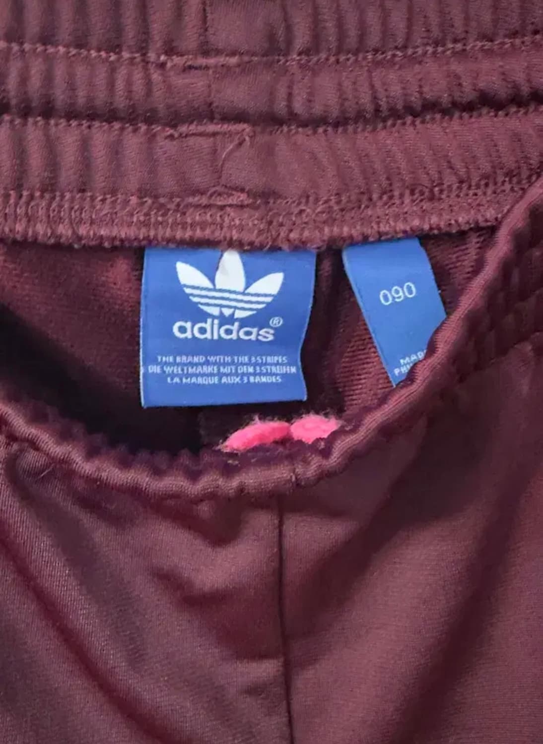 아디다스 파이어버드  셋업 버건디 핑크 90 상품이미지6