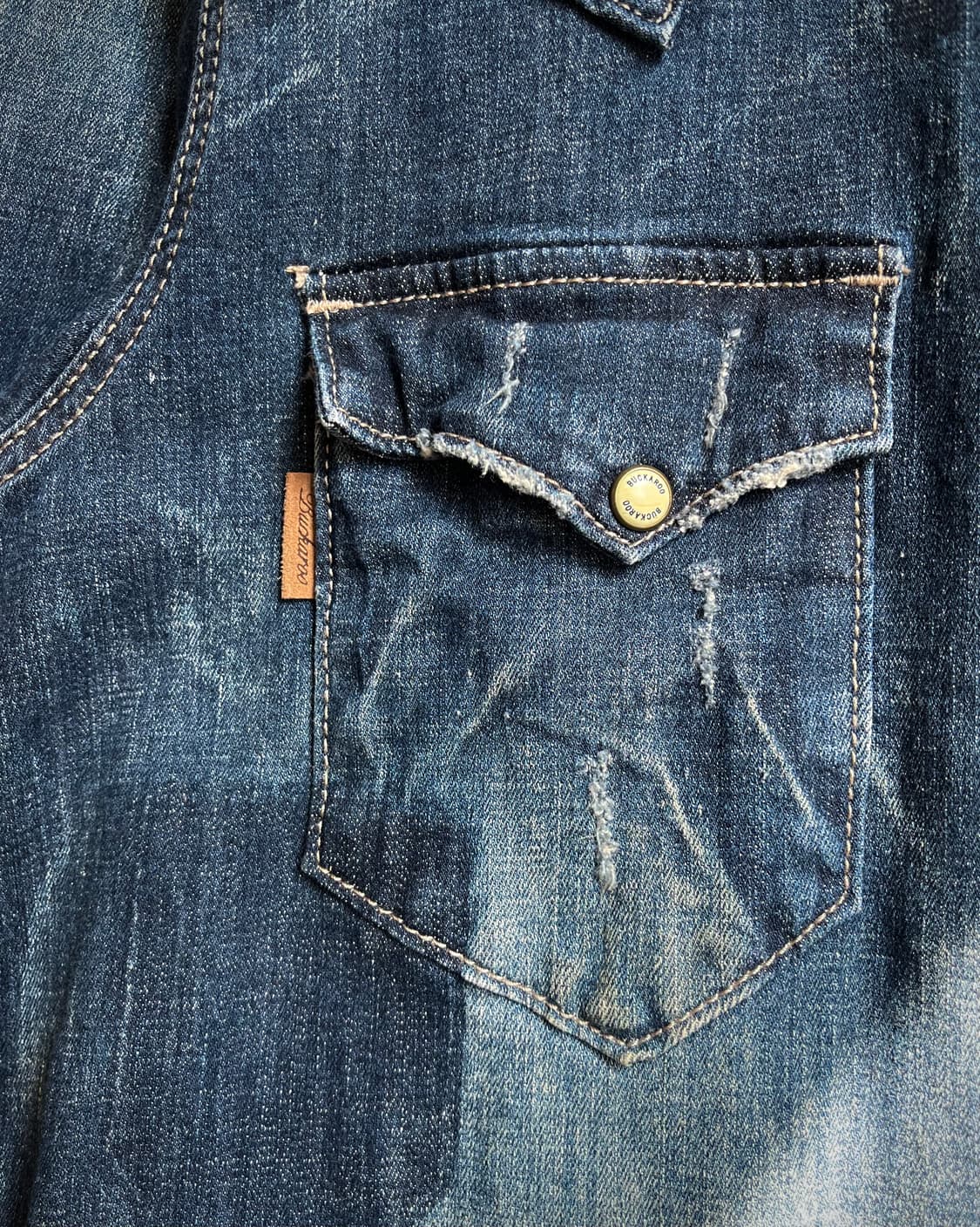 2000's Buckaroo Denim Western Shirt 상품이미지5