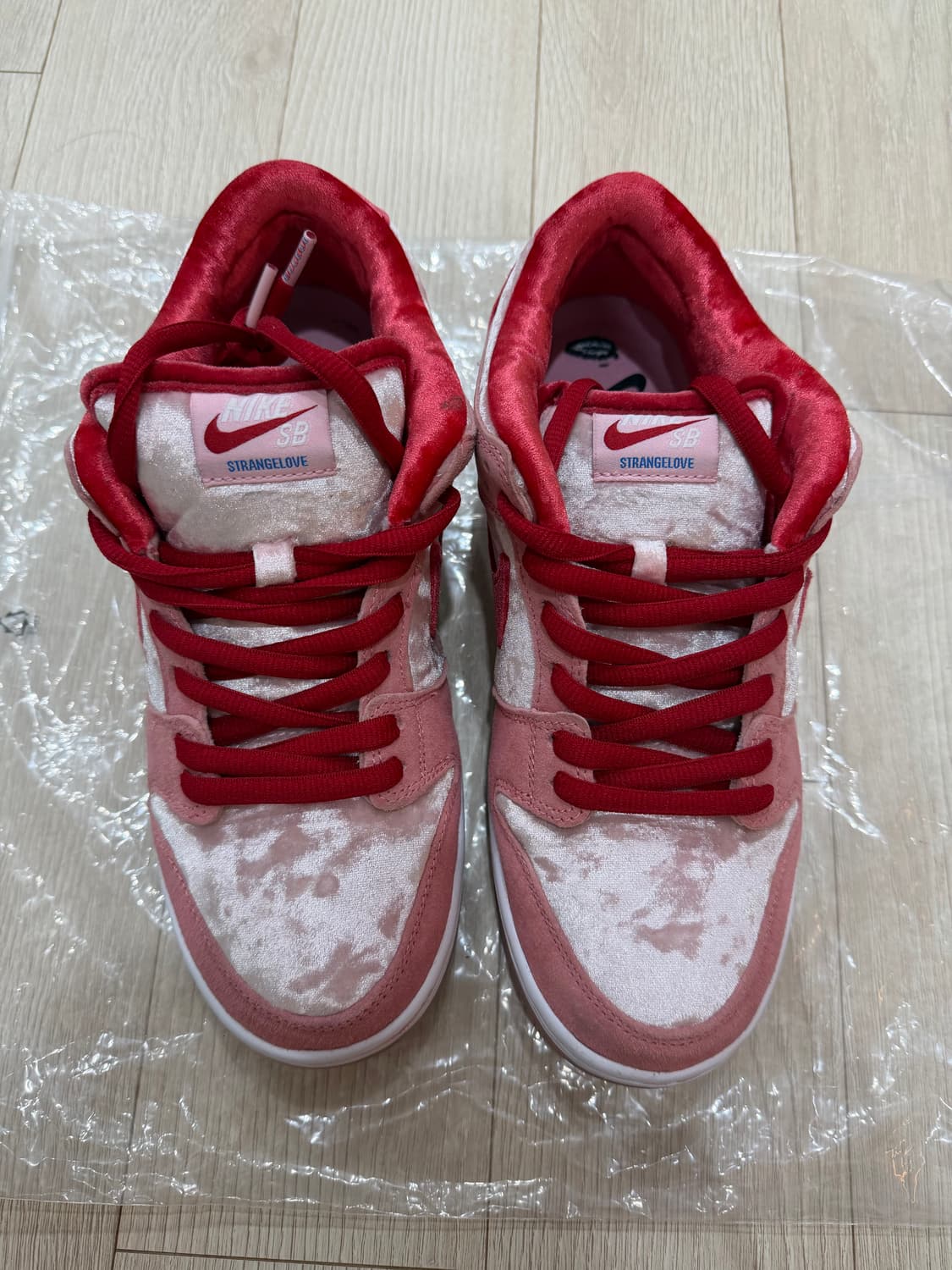265)나이키 sb덩크 스트레인지러브 팝니다. 상품이미지3