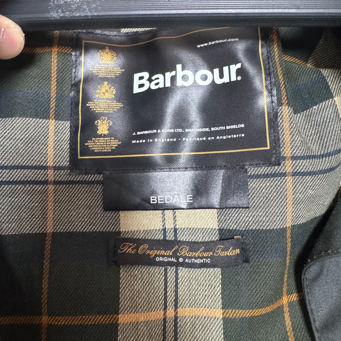 바버 왁스자켓 비데일 상품이미지4