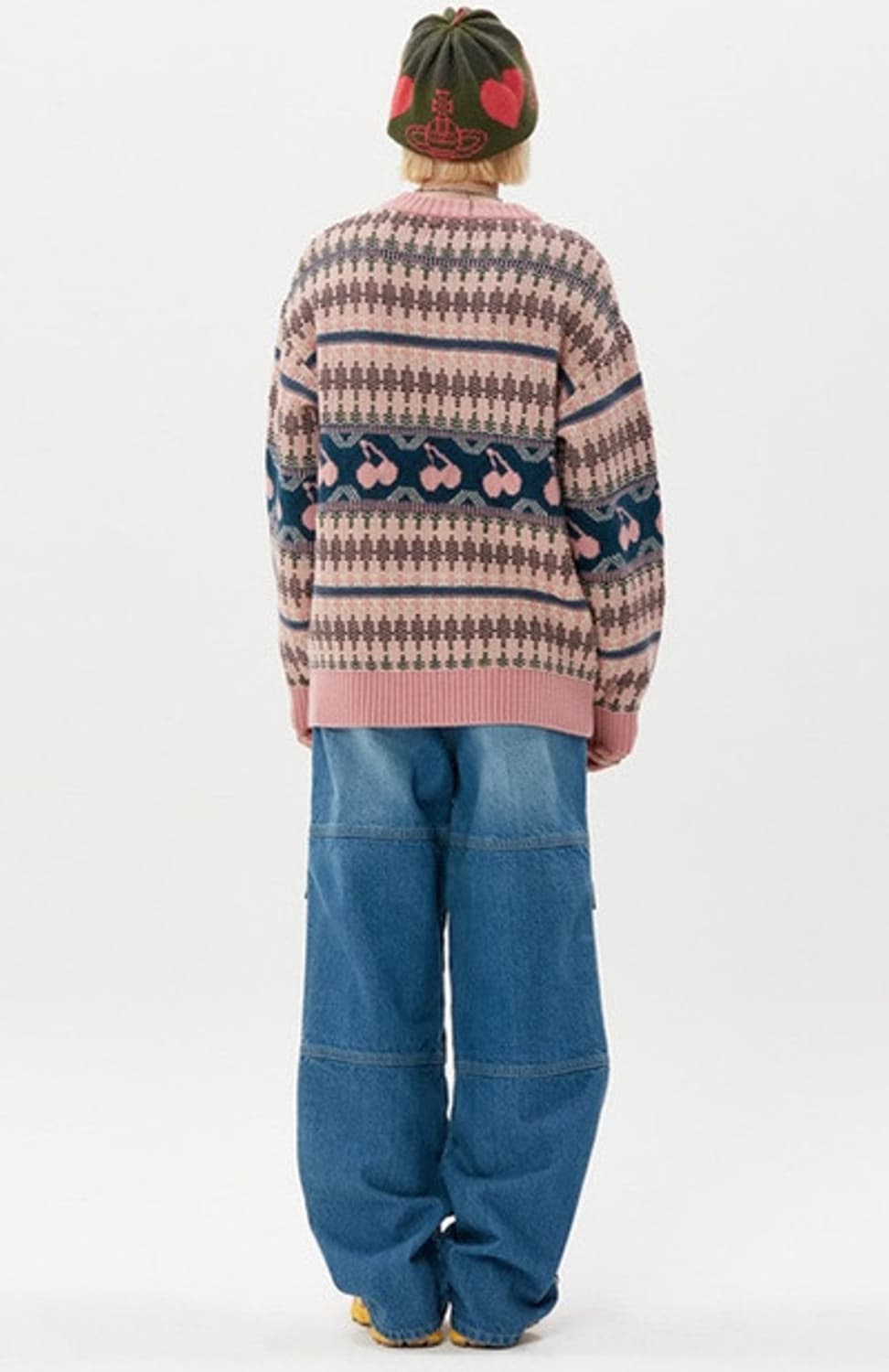 새) 키르시 체리 노르딕 니트  상품이미지3