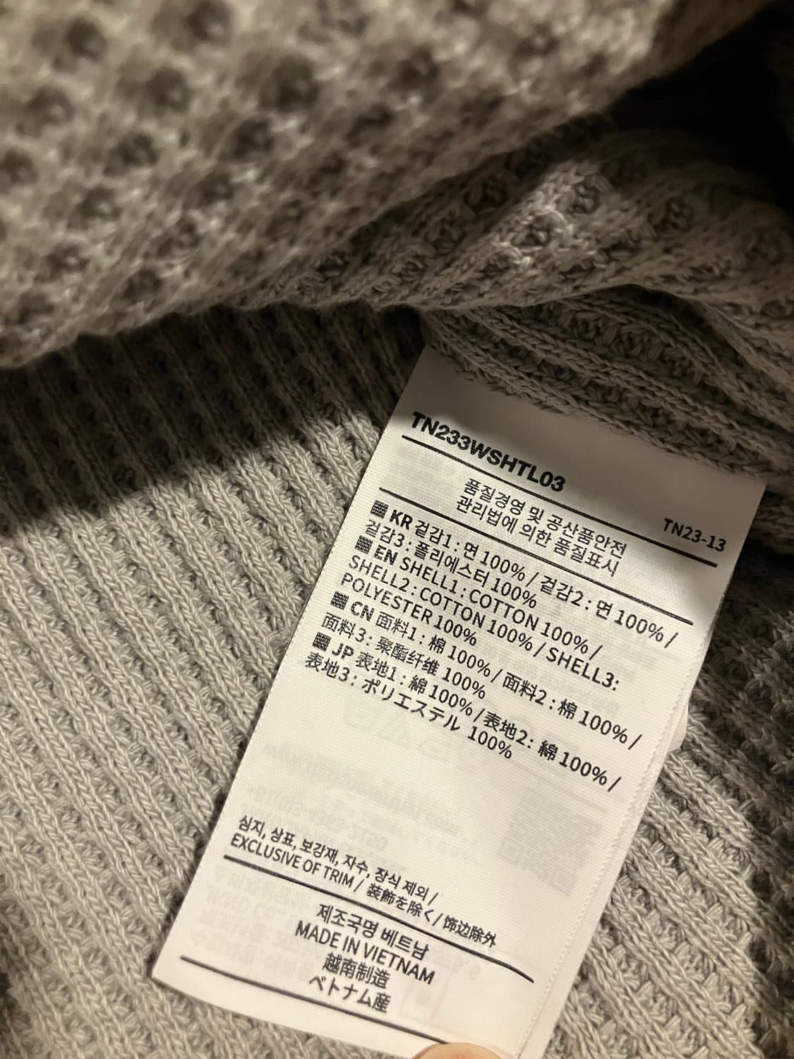 디스이즈네버댓 플레이드 체크후드 셔츠 그레이 S 상품이미지6