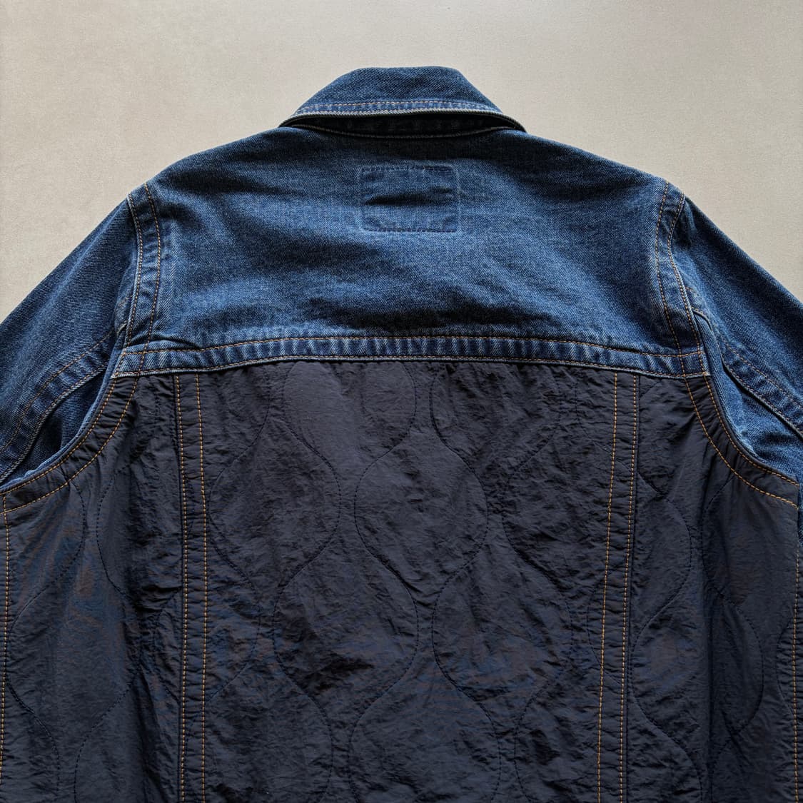 [S]트루릴리전 우먼 퀼팅 인디고 데님 자켓 상품이미지6