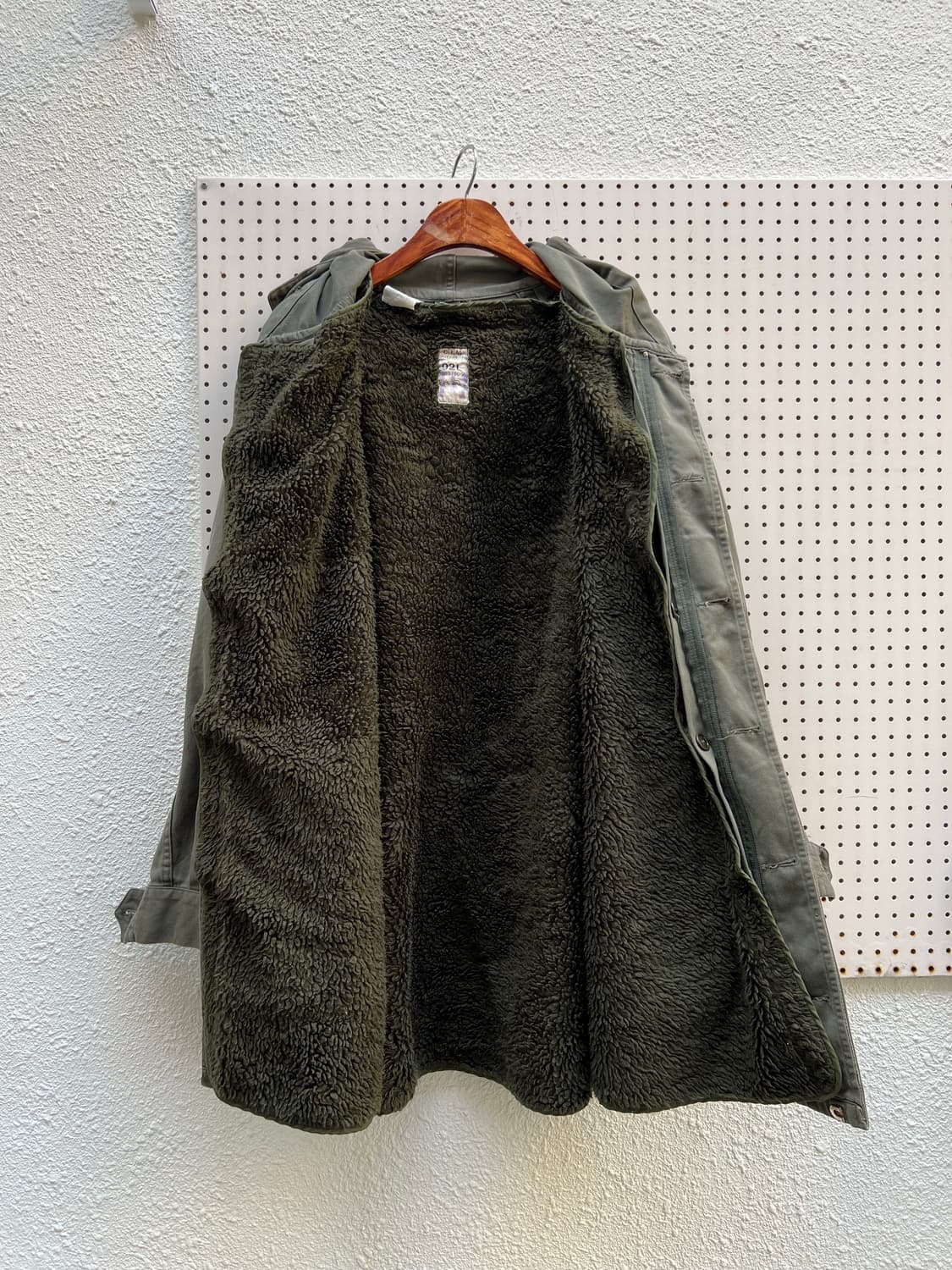 1980s FRENCH ARMY M-64 PARKA 모즈파카 개파카 상품이미지10