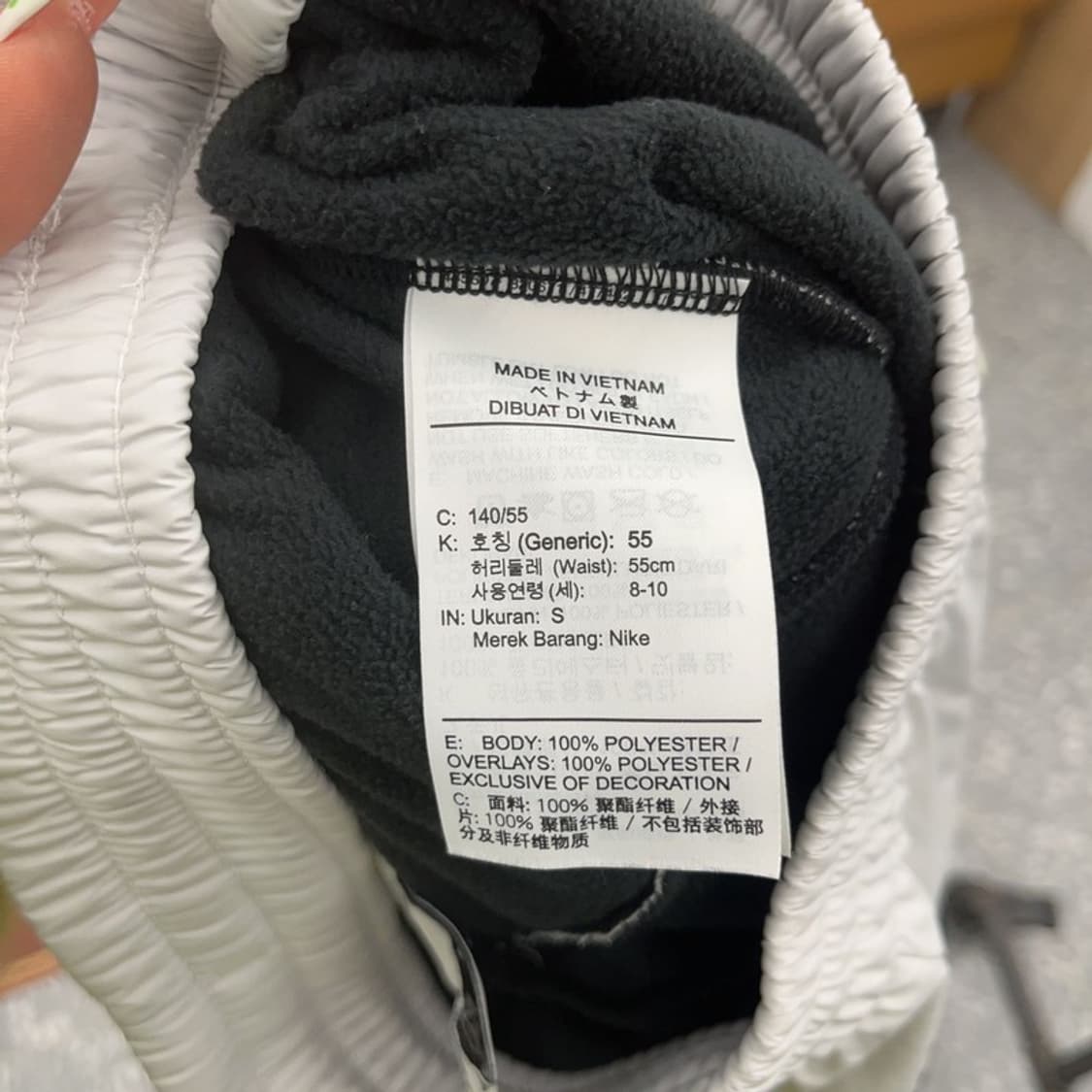 나이키 스포티 레트로 후리스 카고 미디 스커트 S C08996 상품이미지6