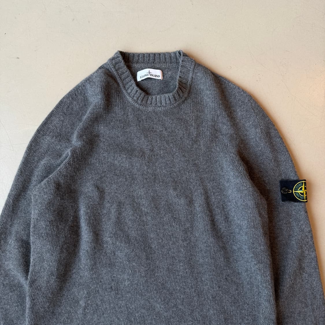 스톤 아일랜드 와펜 울 니트 스웨터 상품이미지4