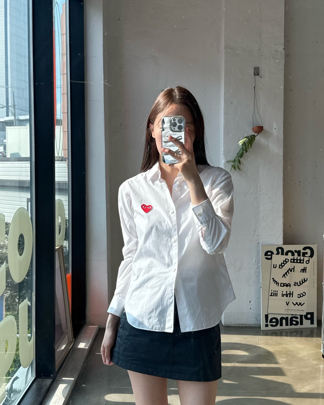 [Commedesgarcons] 꼼데 가르송 화이트 셔츠 상품이미지1
