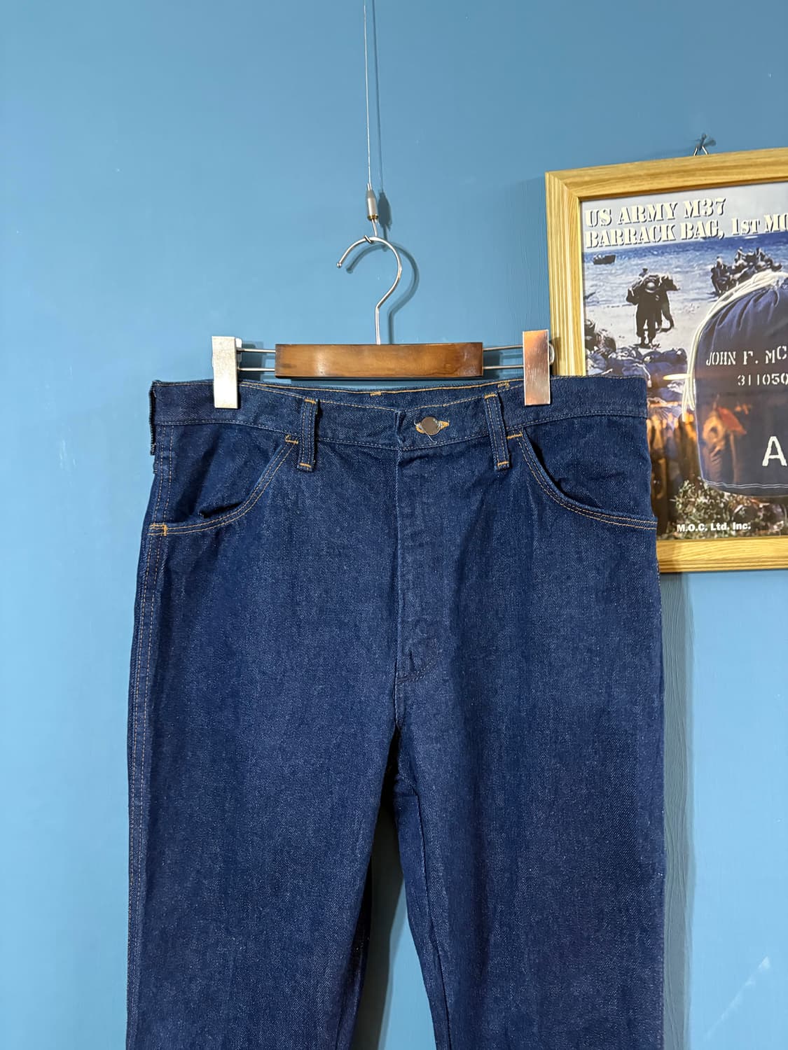70-80’s USA Rustler Denim pant. 상품이미지2
