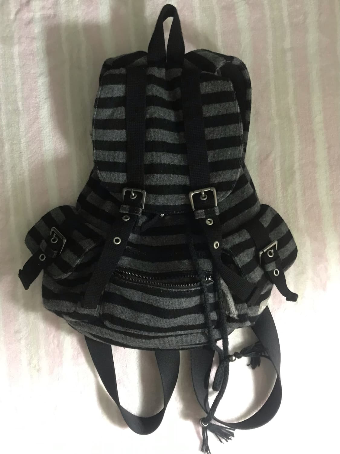 파히섬 구탠스댄스 울 스트라이프 백팩 상품이미지1