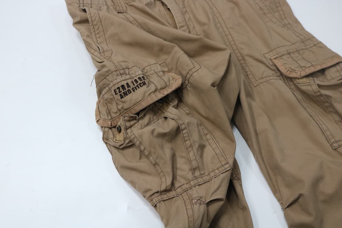 아베크롬비 빈티지 지퍼 디테일 카고 팬츠 (L) 상품이미지3