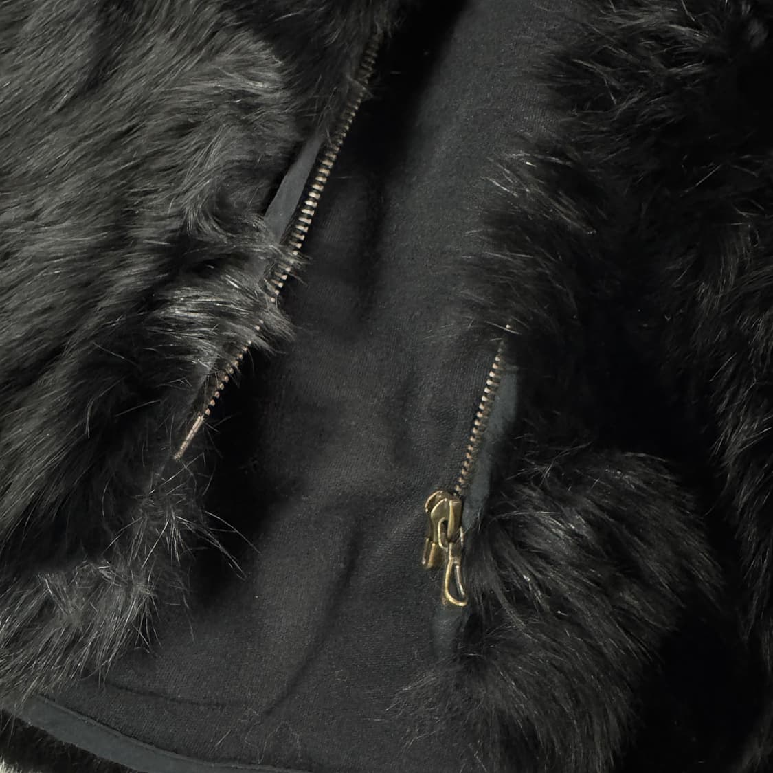 랑방 LANVIN 폭스 퍼 베스트 집업 상품이미지3