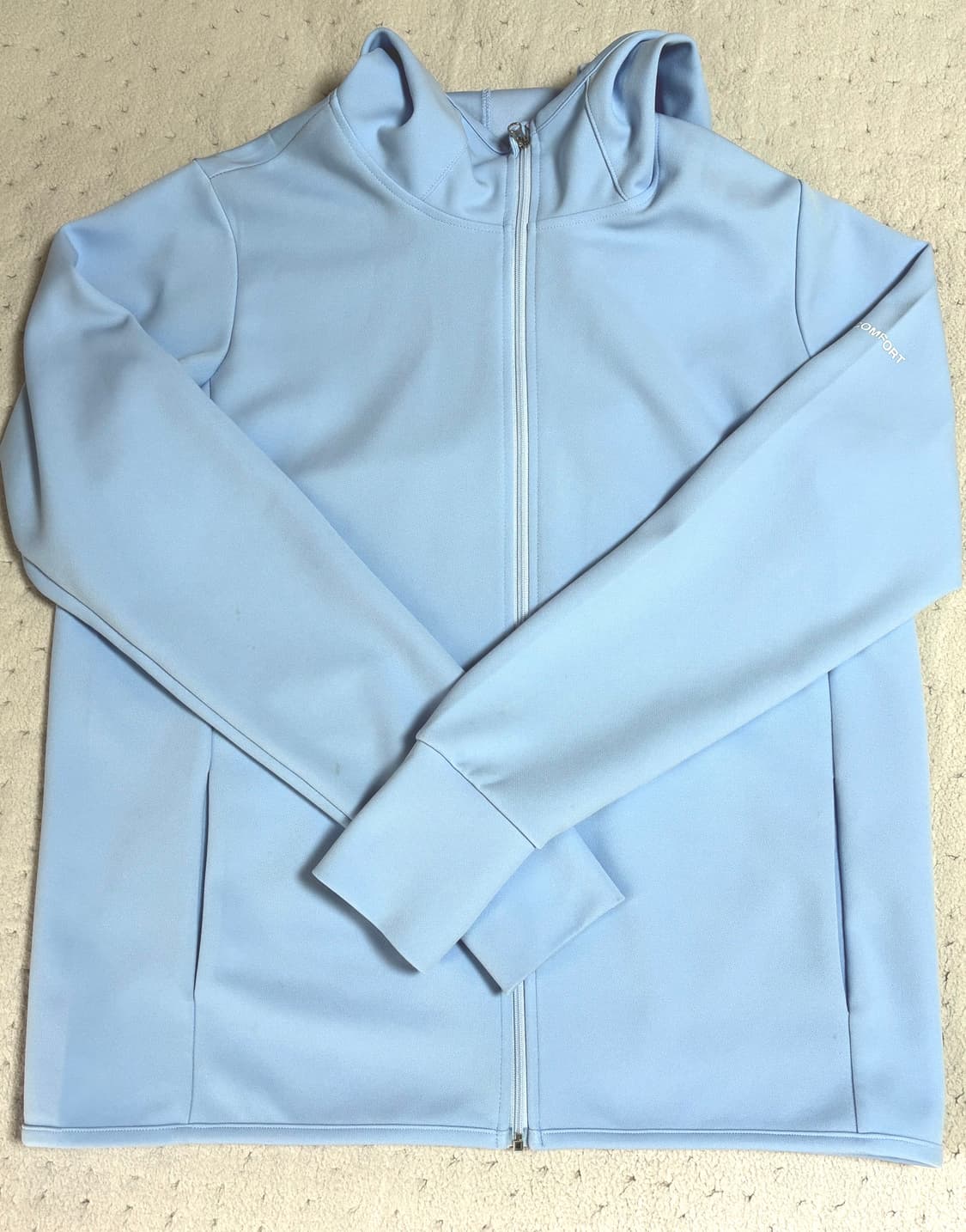 지초이 컴포트 이지윈드 후드집업 후디 라이트블루 1사이즈 상품이미지1