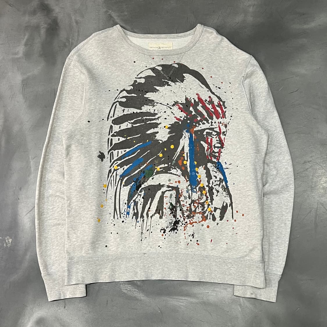  데님앤서플라이 페인팅 맨투맨 y14466 상품이미지1