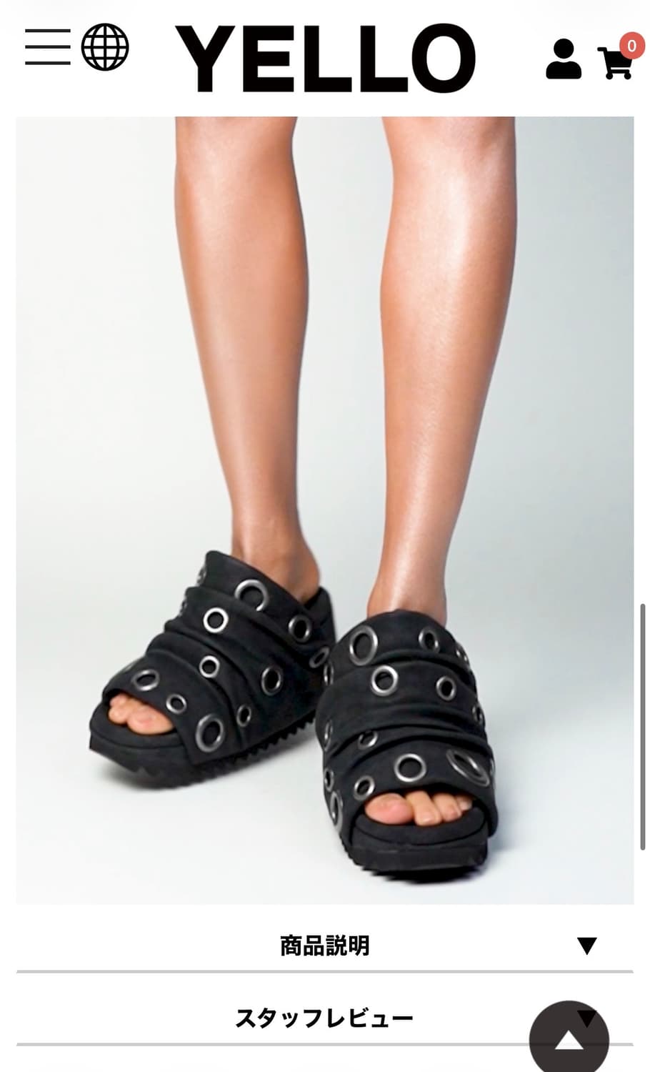 이엘로 yello MERCURIO SANDALS / XL/250~255 상품이미지2