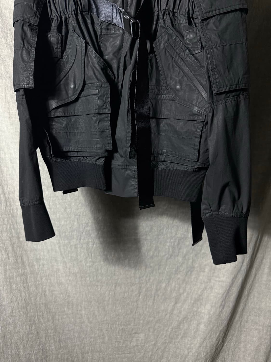 Julius_7 Wax Coated Bomber 상품이미지4