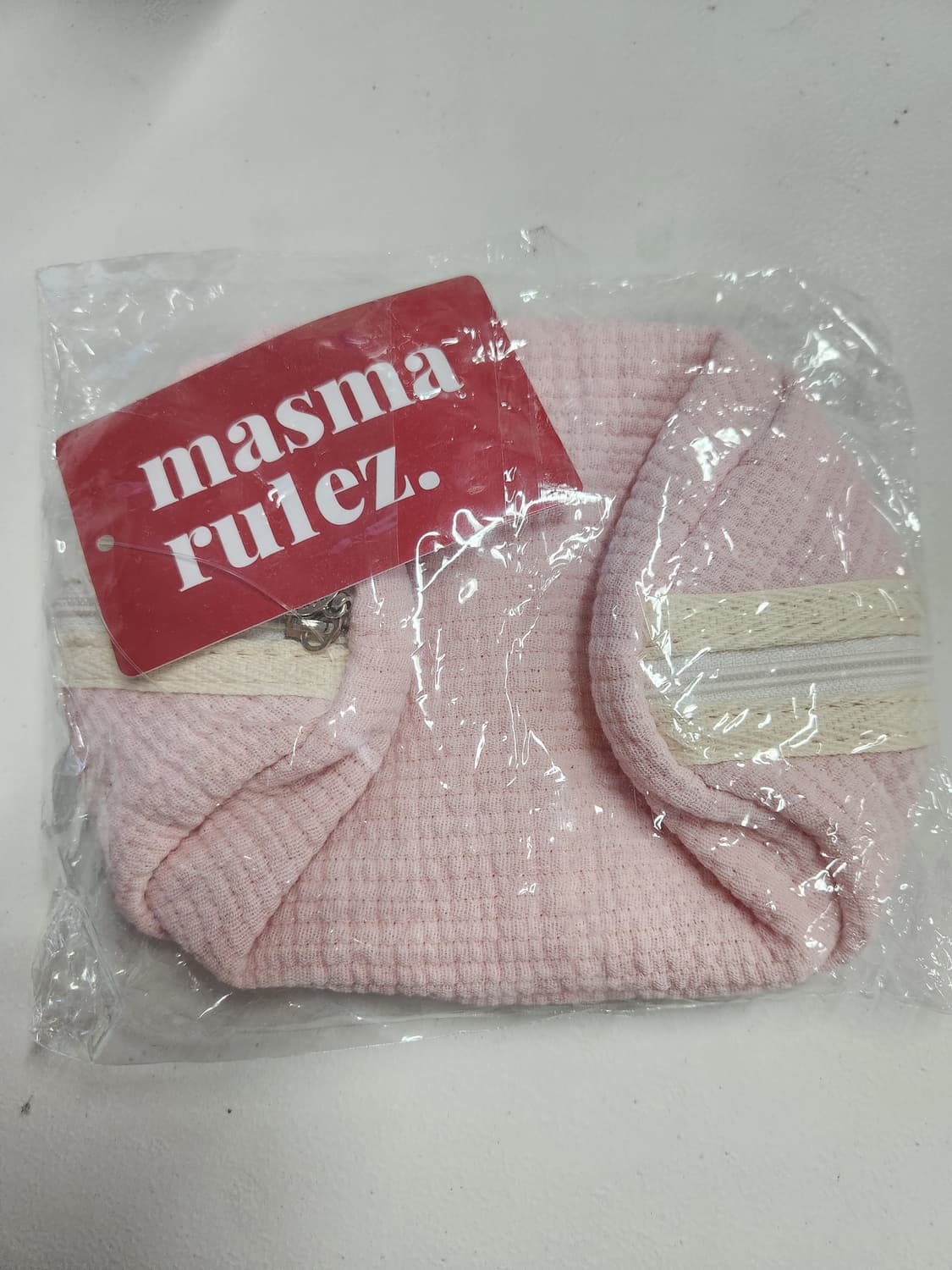 새상품 마스마룰즈 펜슬 코메스틱 파우치 핑크 상품이미지1