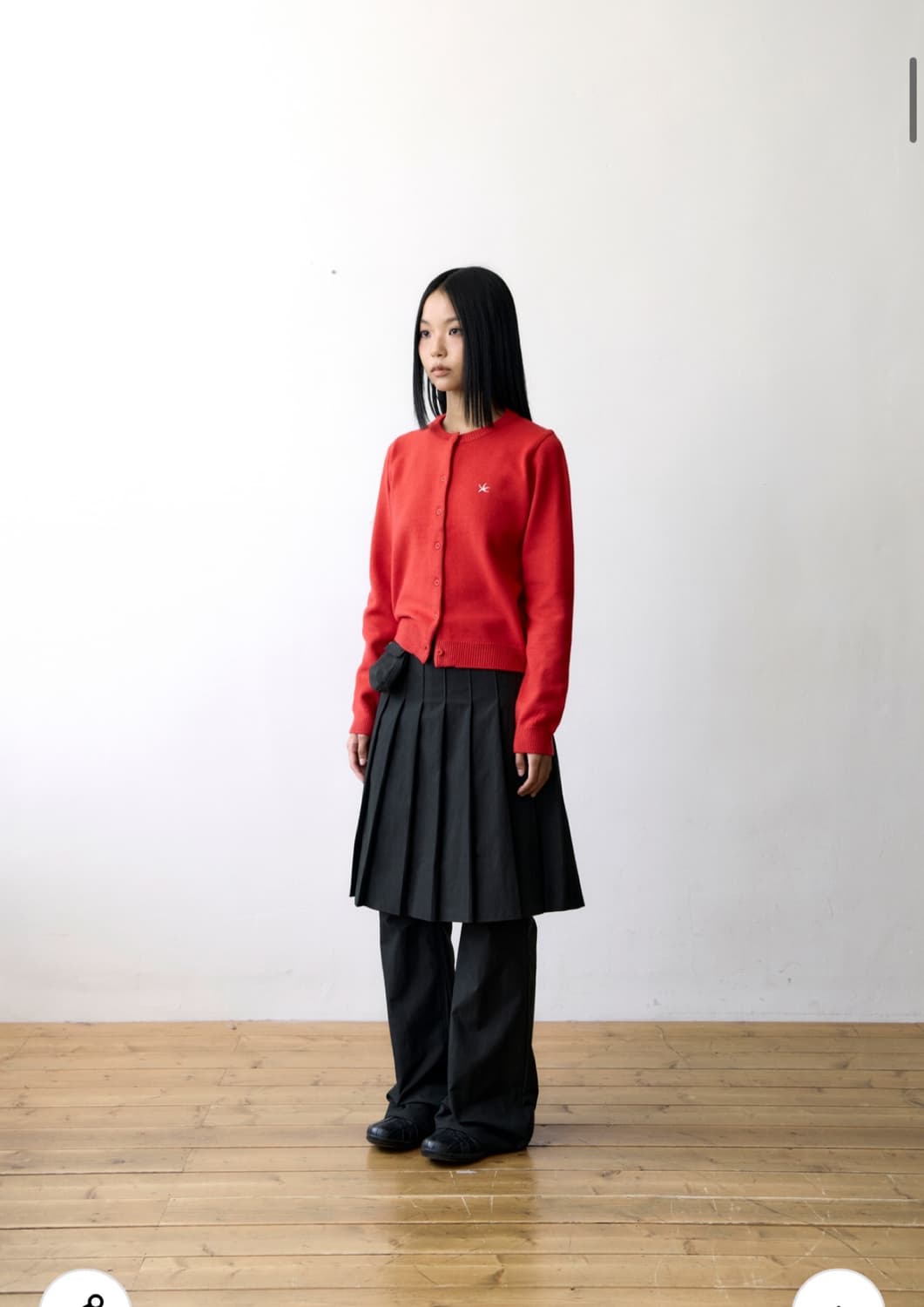 더콜디스트모먼트 스커트 레이어드 팬츠 상품이미지2