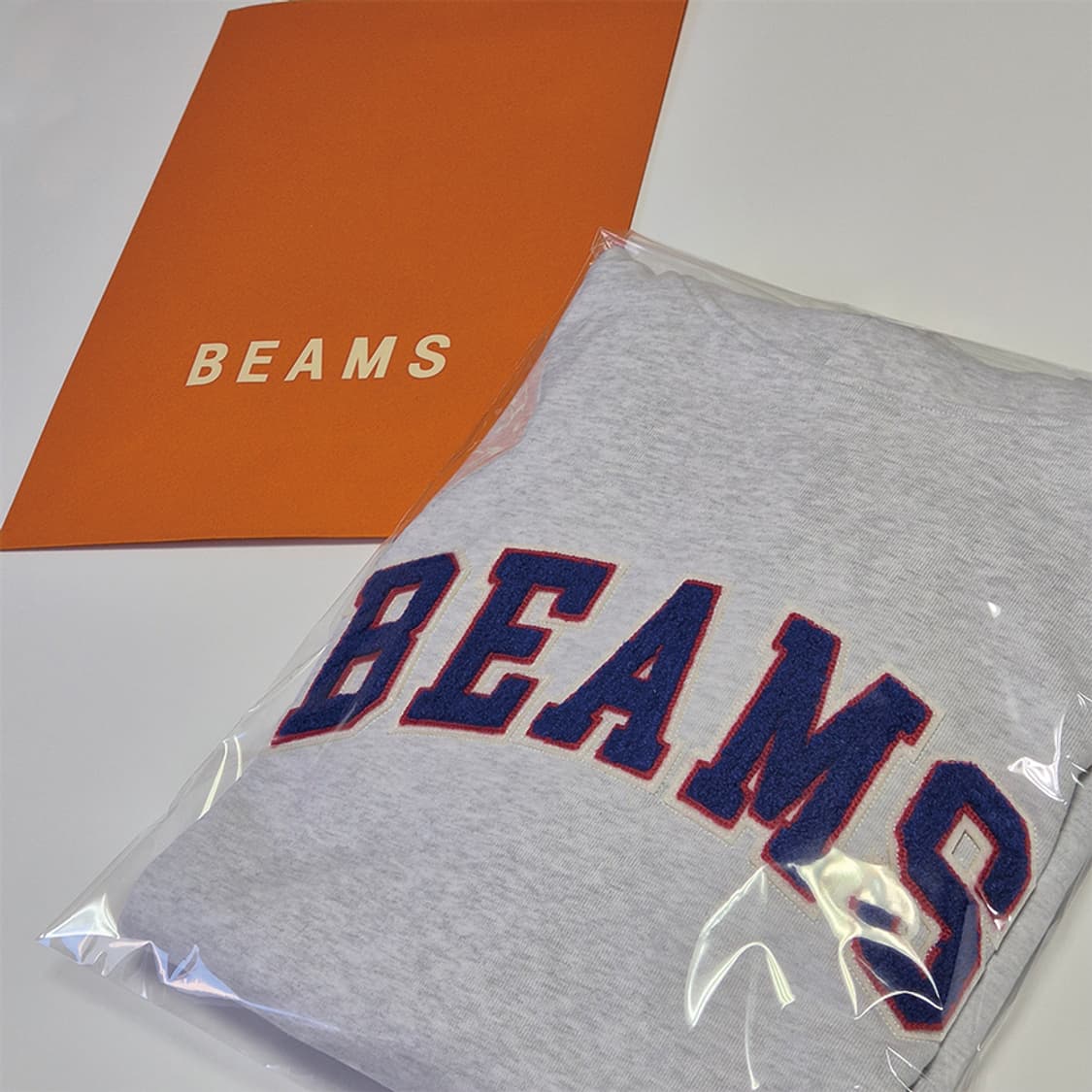 빔즈 로고 후드티 - 그레이 상품이미지1