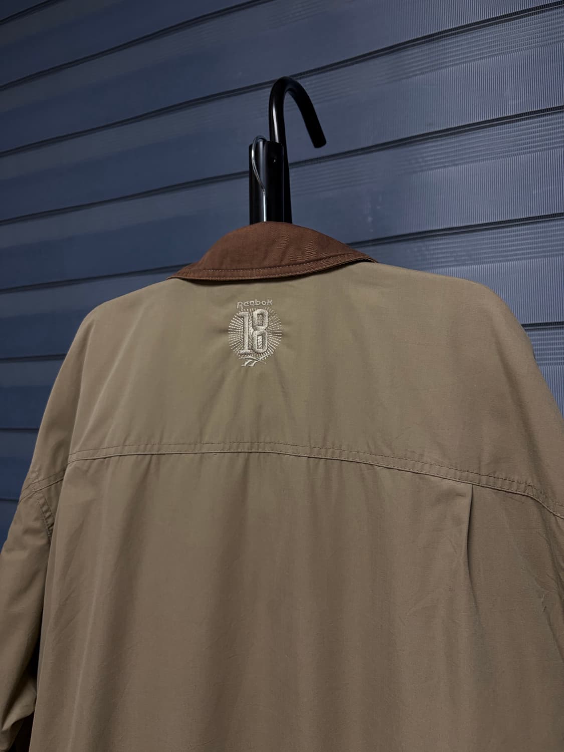 리복 베이지 코듀로이 칼라 누빔 워크 자켓 상품이미지3