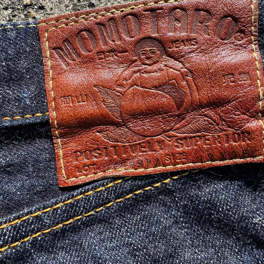 [34] Momotaro 모모타로진 1006spz 셀비지 데님 팬츠 상품이미지9