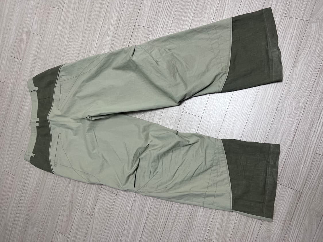 산산기어 린넨 블록 팬츠 상품이미지5