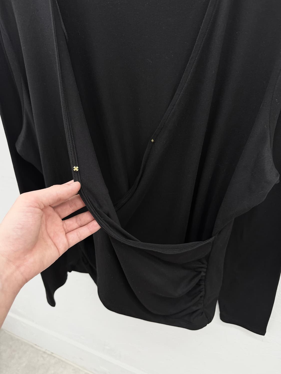 michael kors 드레이프 랩 롱슬리브 상품이미지3