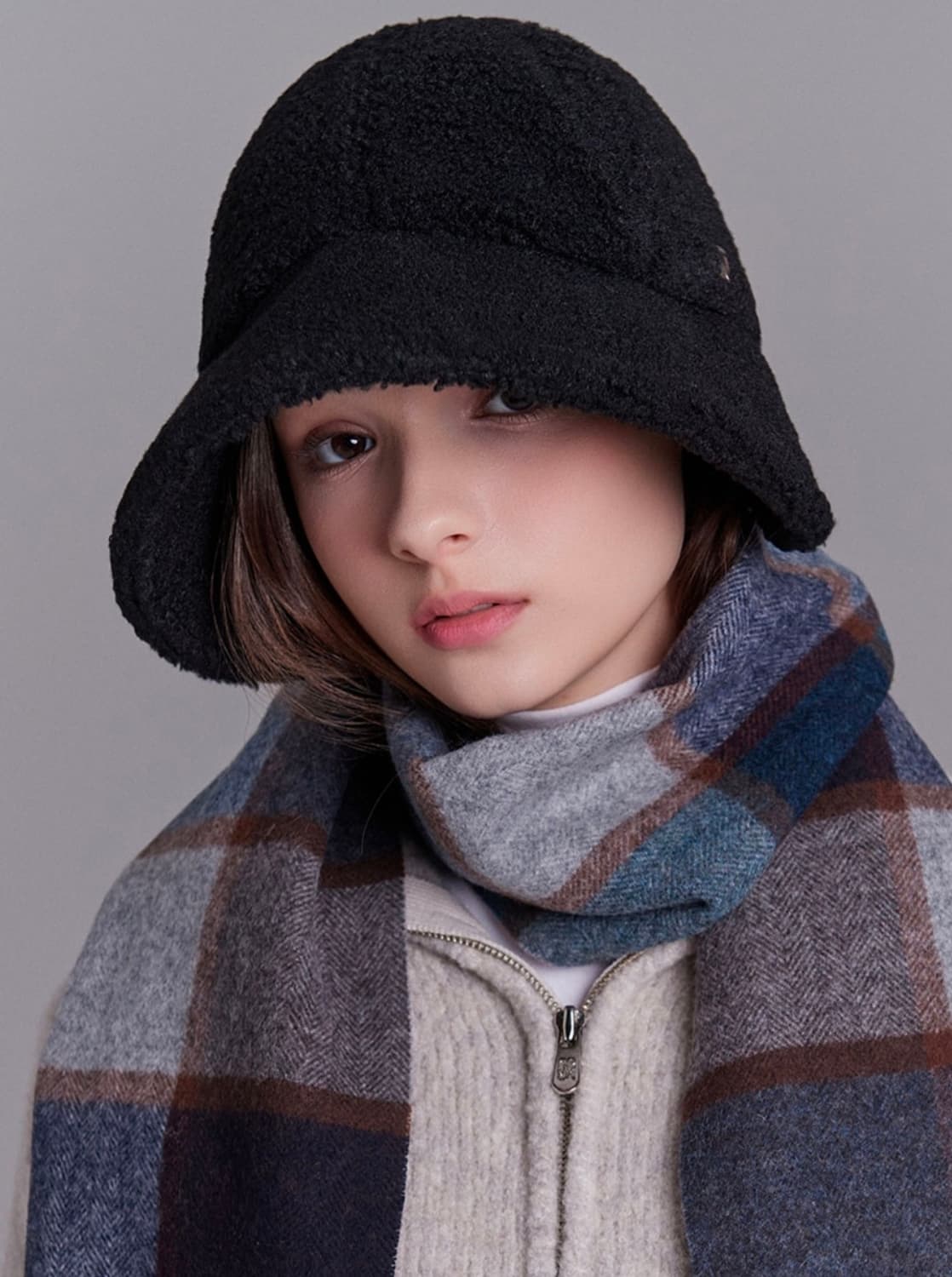 화이트샌즈 23FW 에코퍼 부플 보닛햇 Free 상품이미지1