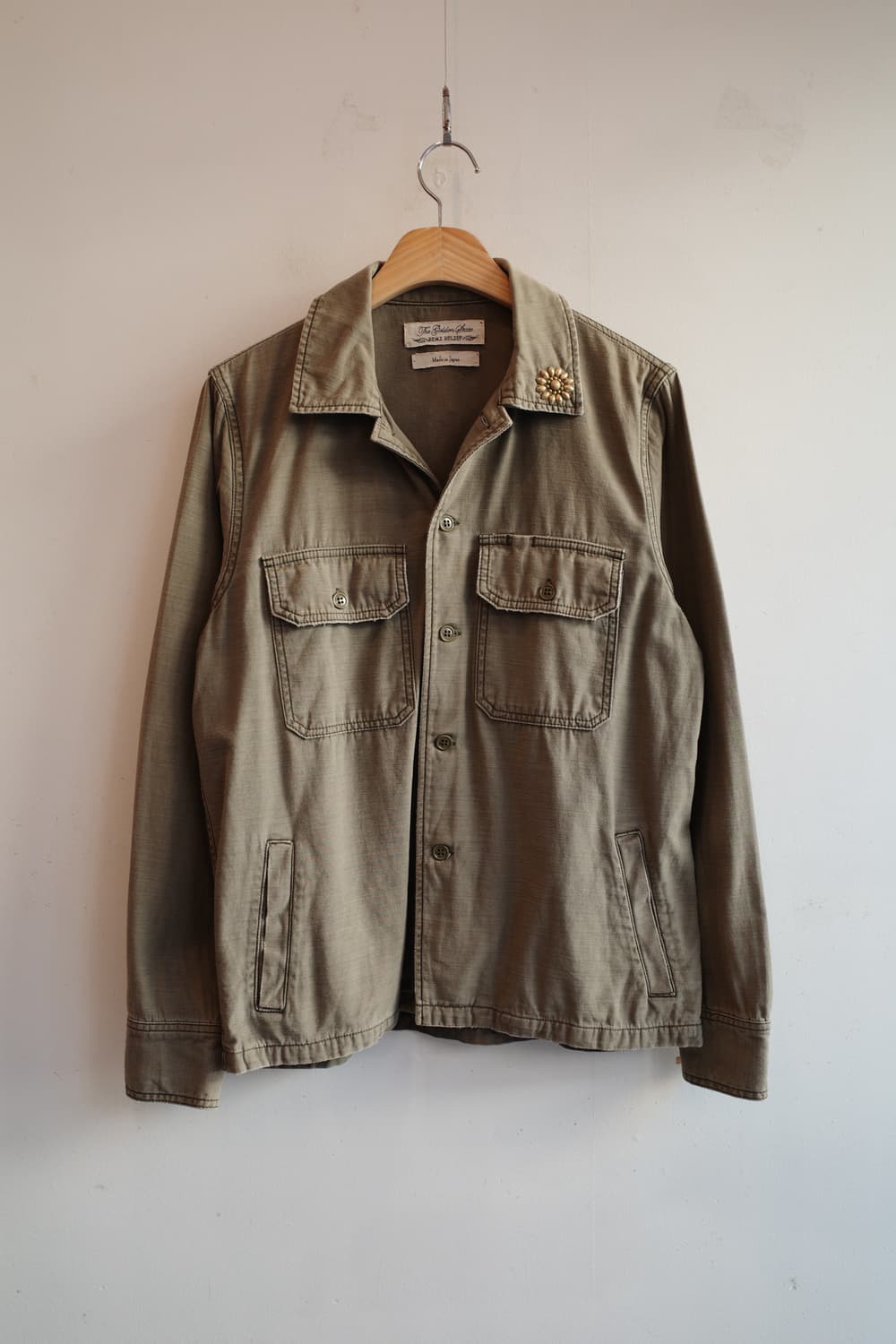 REMI RELIEF 레미 릴리프 투포켓 밀리터리 자켓  단면 사이즈 ( 상품이미지1