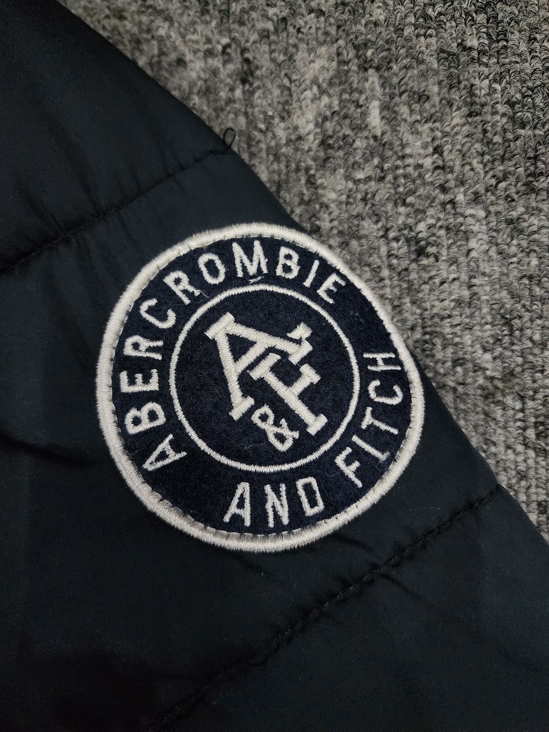 아베크롬비 앤 피치 하이넥 푸퍼 후드 패딩 점퍼 L 상품이미지8