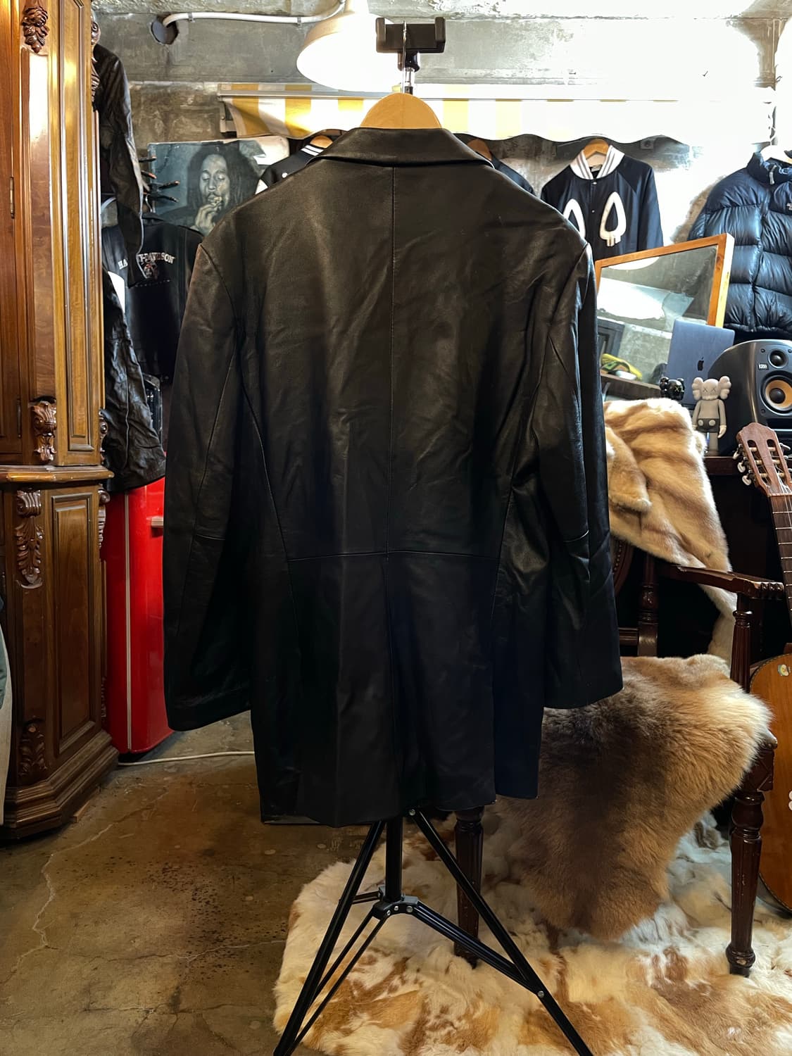 VonDutch 양가죽 블레이져 자켓 블랙 상품이미지5