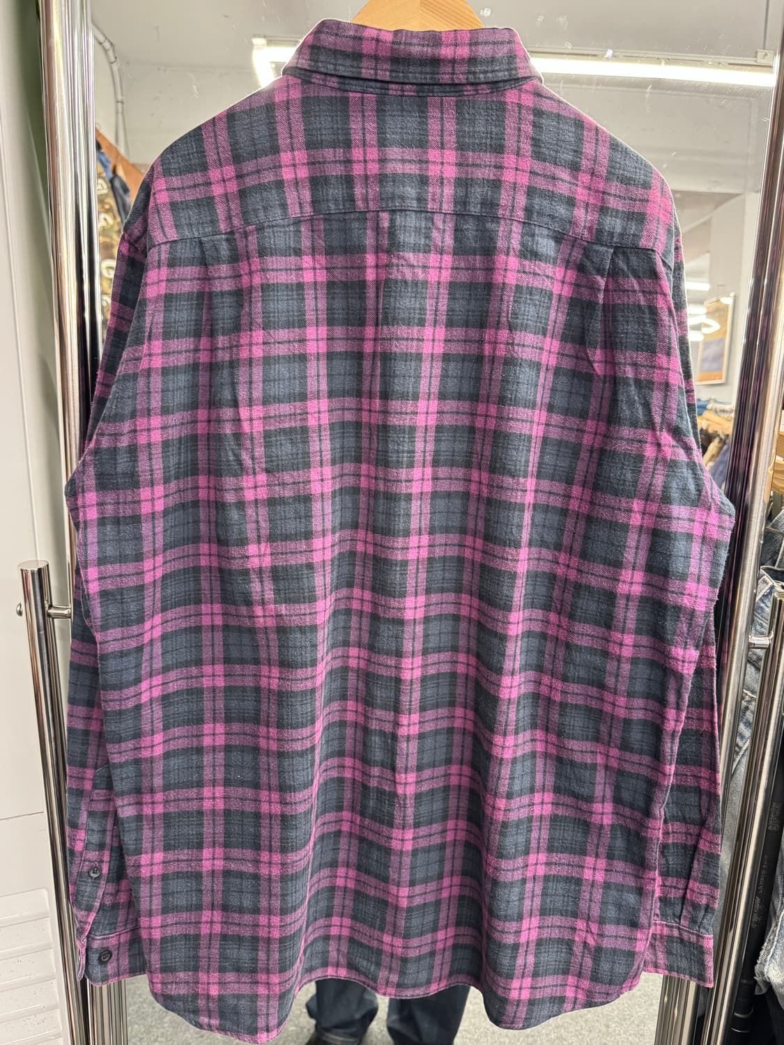 유니클로 플란넬 체크셔츠 상품이미지5