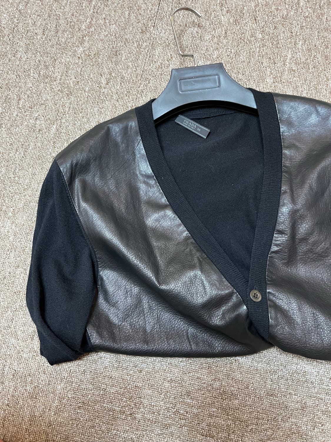 Prada leather cardigan 상품이미지3
