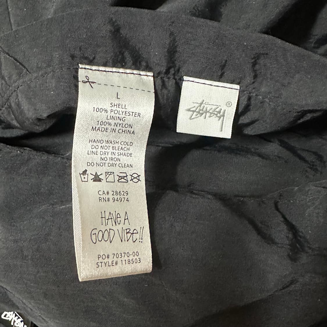 스투시 자카드 다이 쉐르파 베스트 베리 상품이미지5