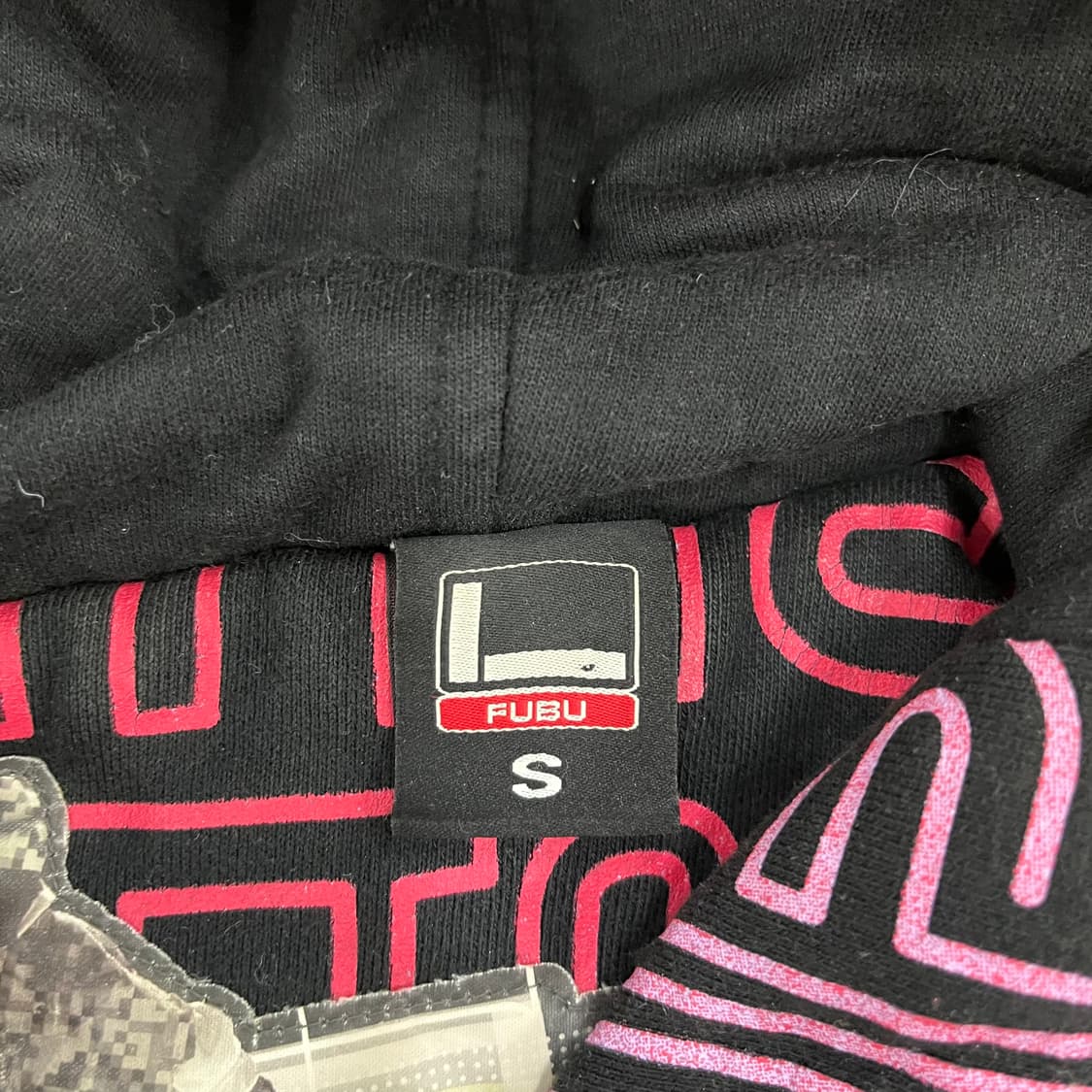 [S] 푸부 스펠 패턴 후드 집업 0119M1 상품이미지2