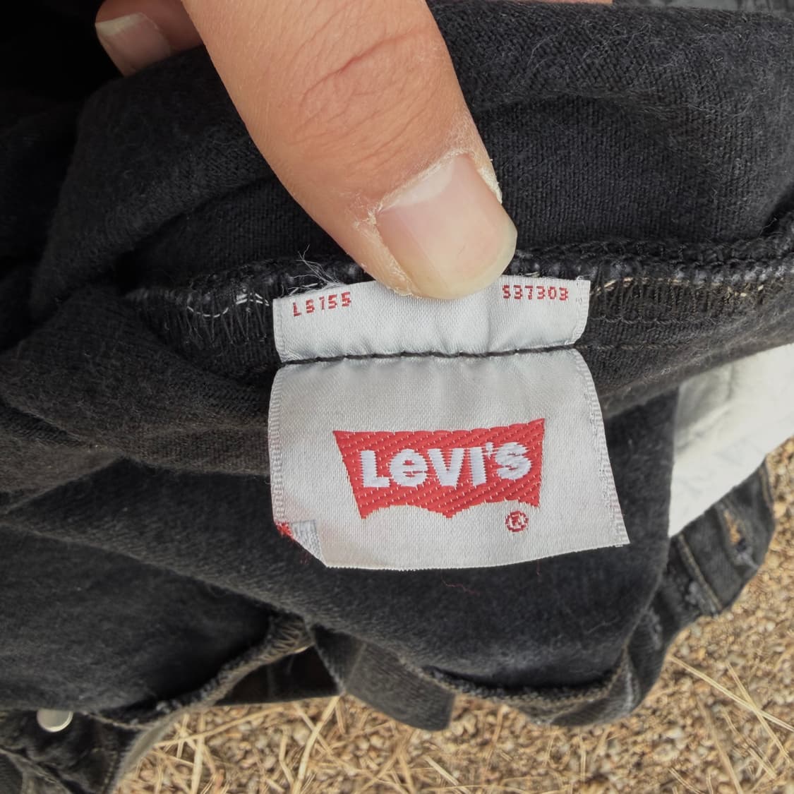 리바이스 501 스트레이트 블랙진 (31) 상품이미지8