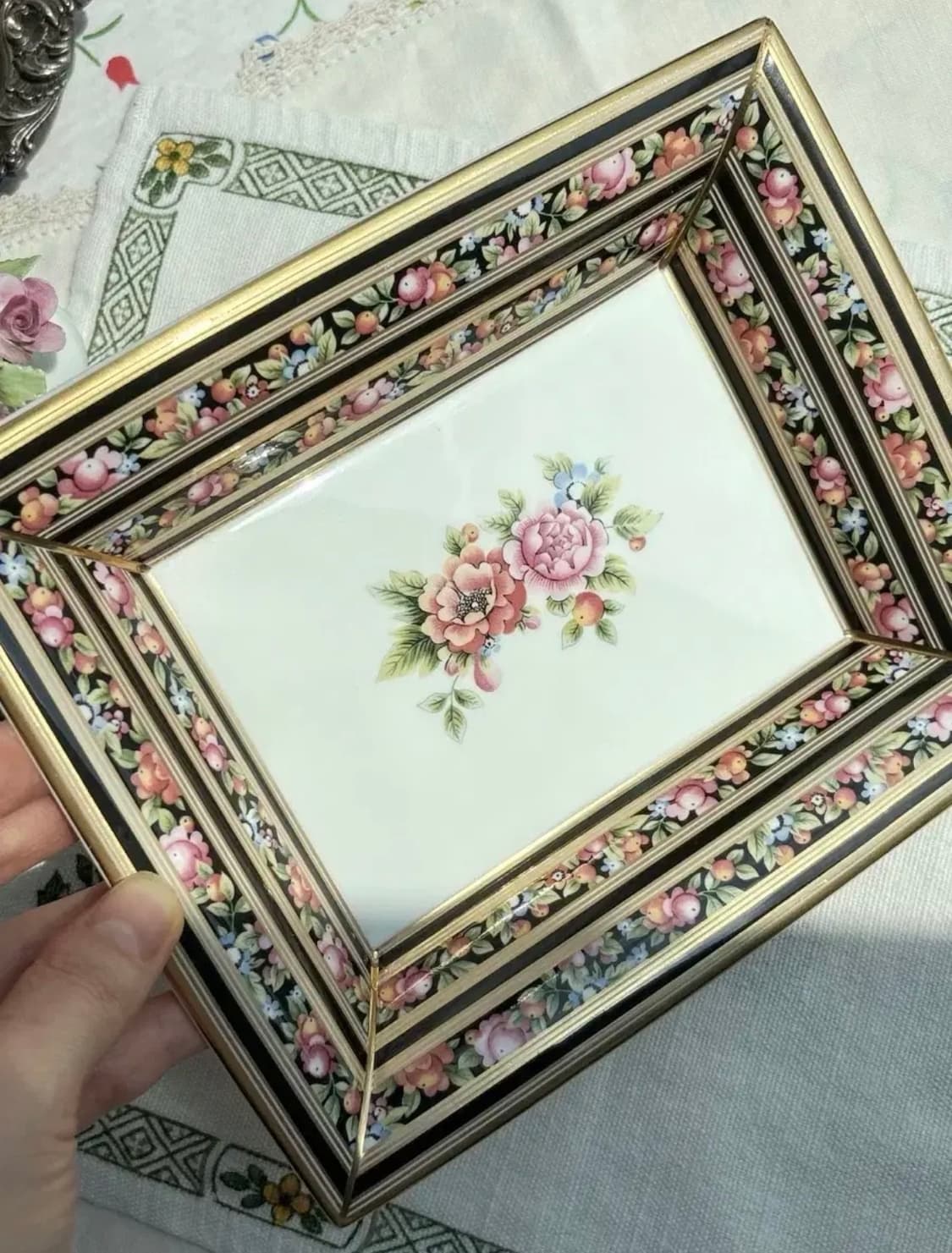 영국 빈티지 웨지우드 클리오 사각접시 상품이미지3