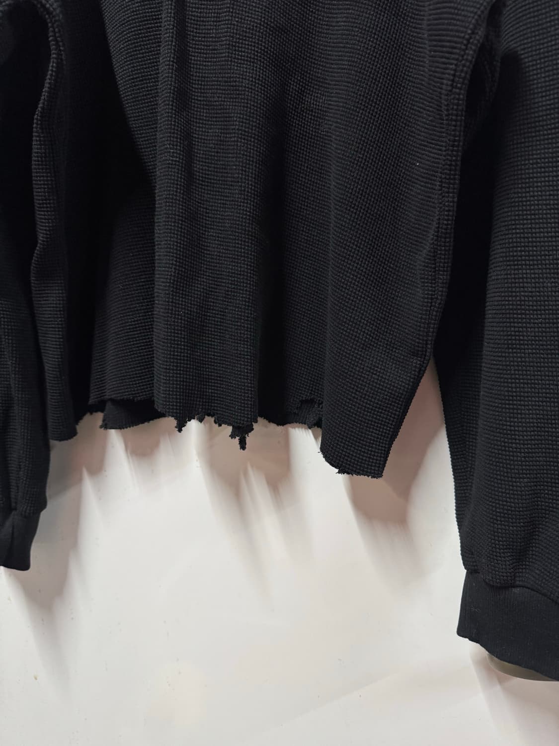 빈티지 와플 레이어드 긴팔 상품이미지3