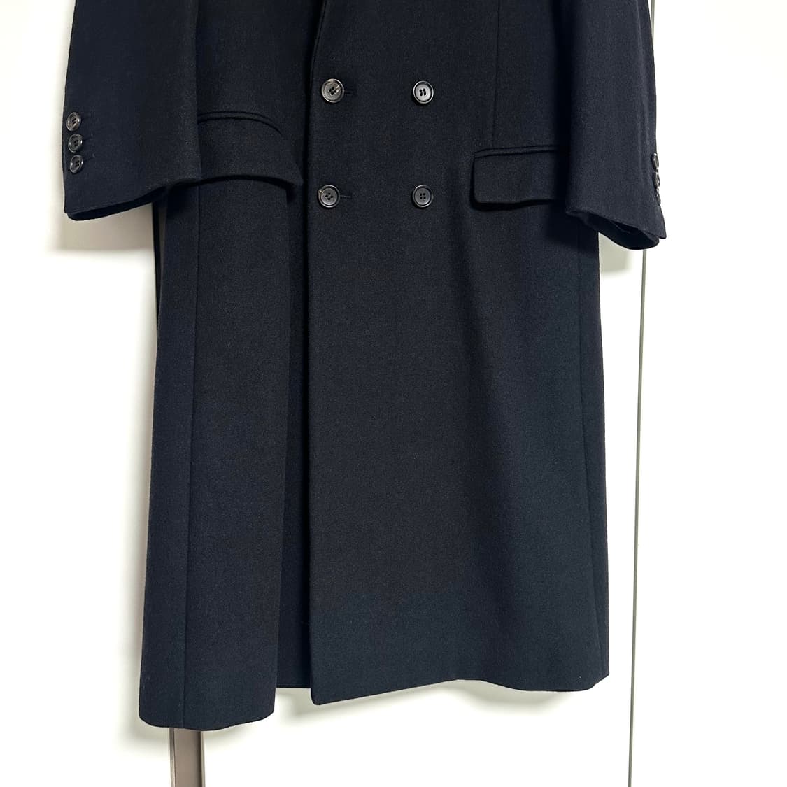 꼼데가르송 울 코트 블랙 상품이미지4