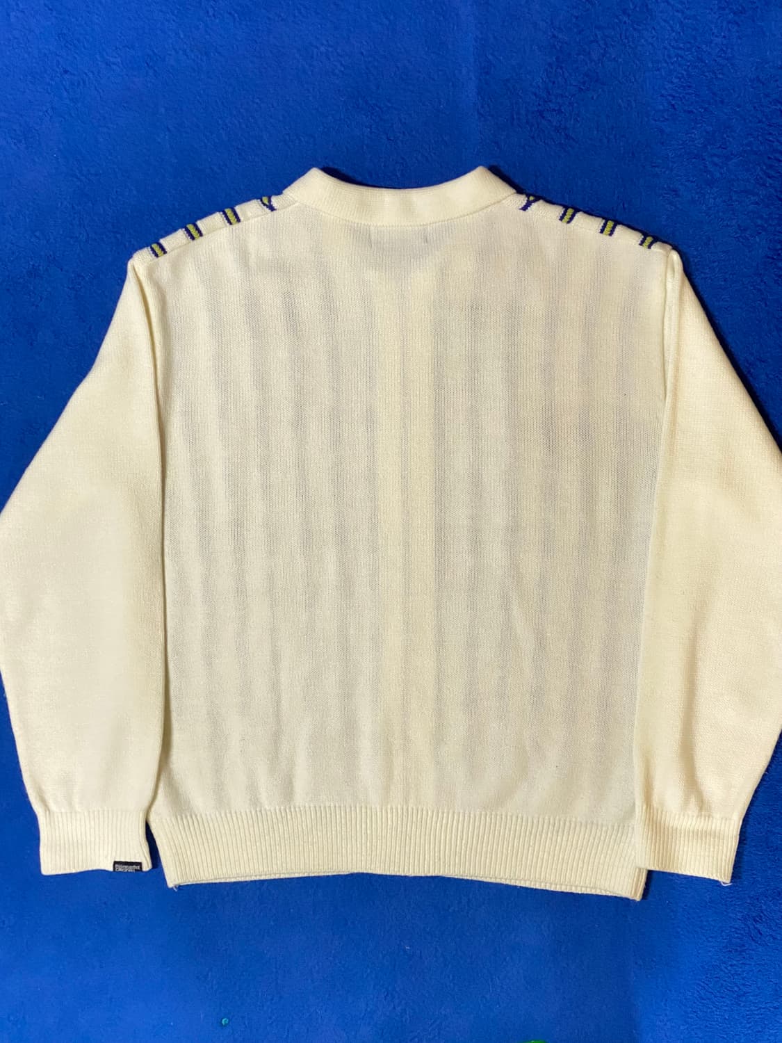 디스이즈네버댓 체인 폴로 집업 니트 L 상품이미지3