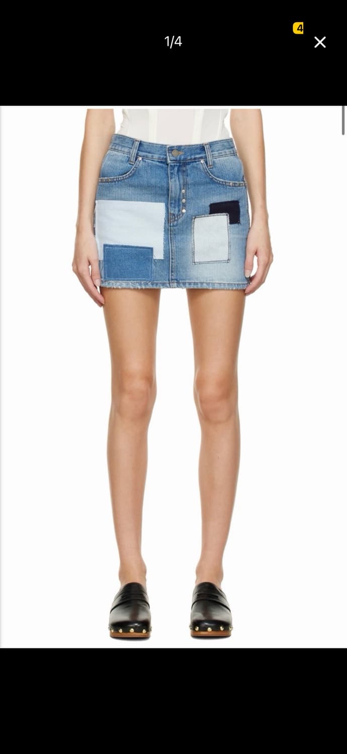 Open YY 미니 청치마 상품이미지1