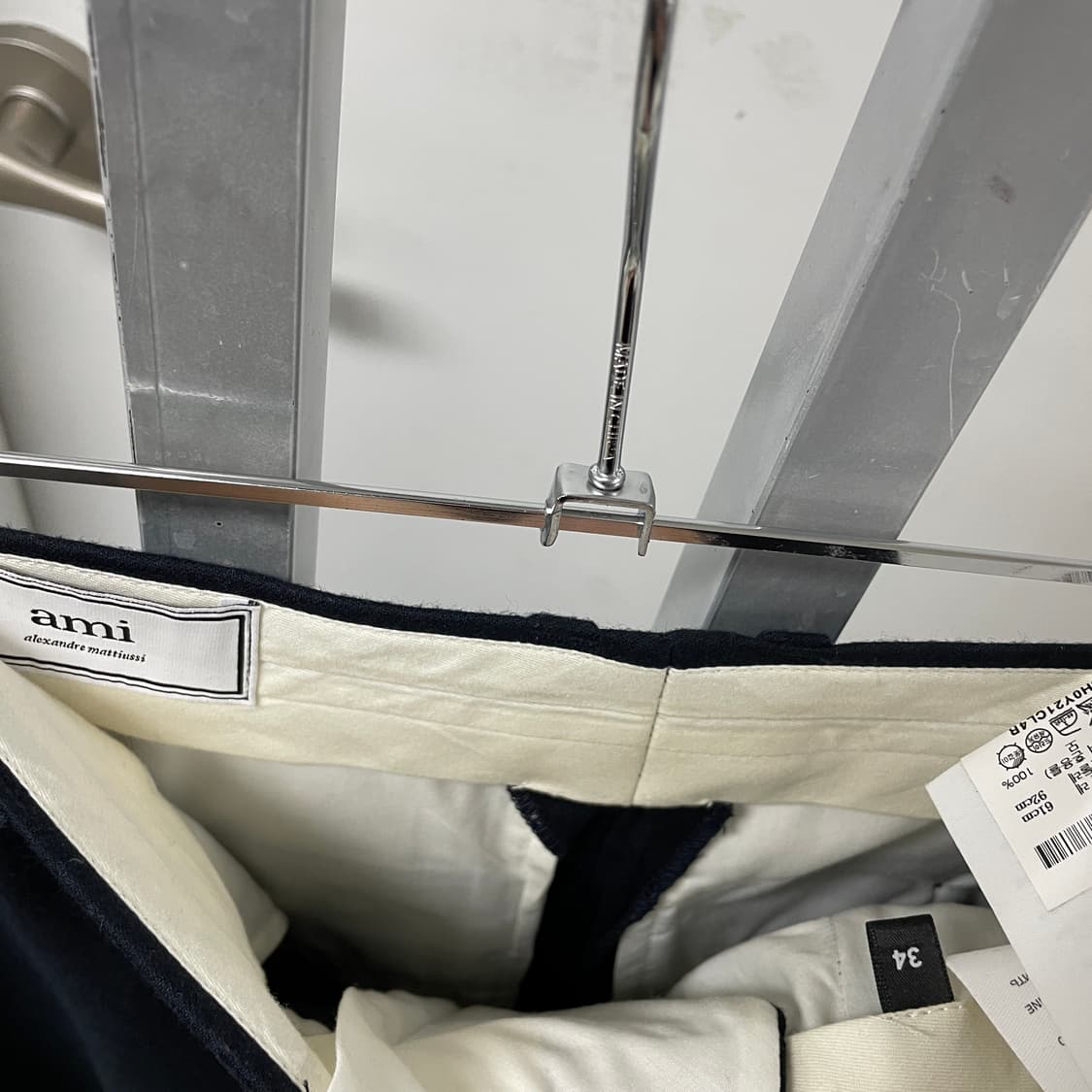 AMI 아미 네이비 슬랙스 34(W) 상품이미지6