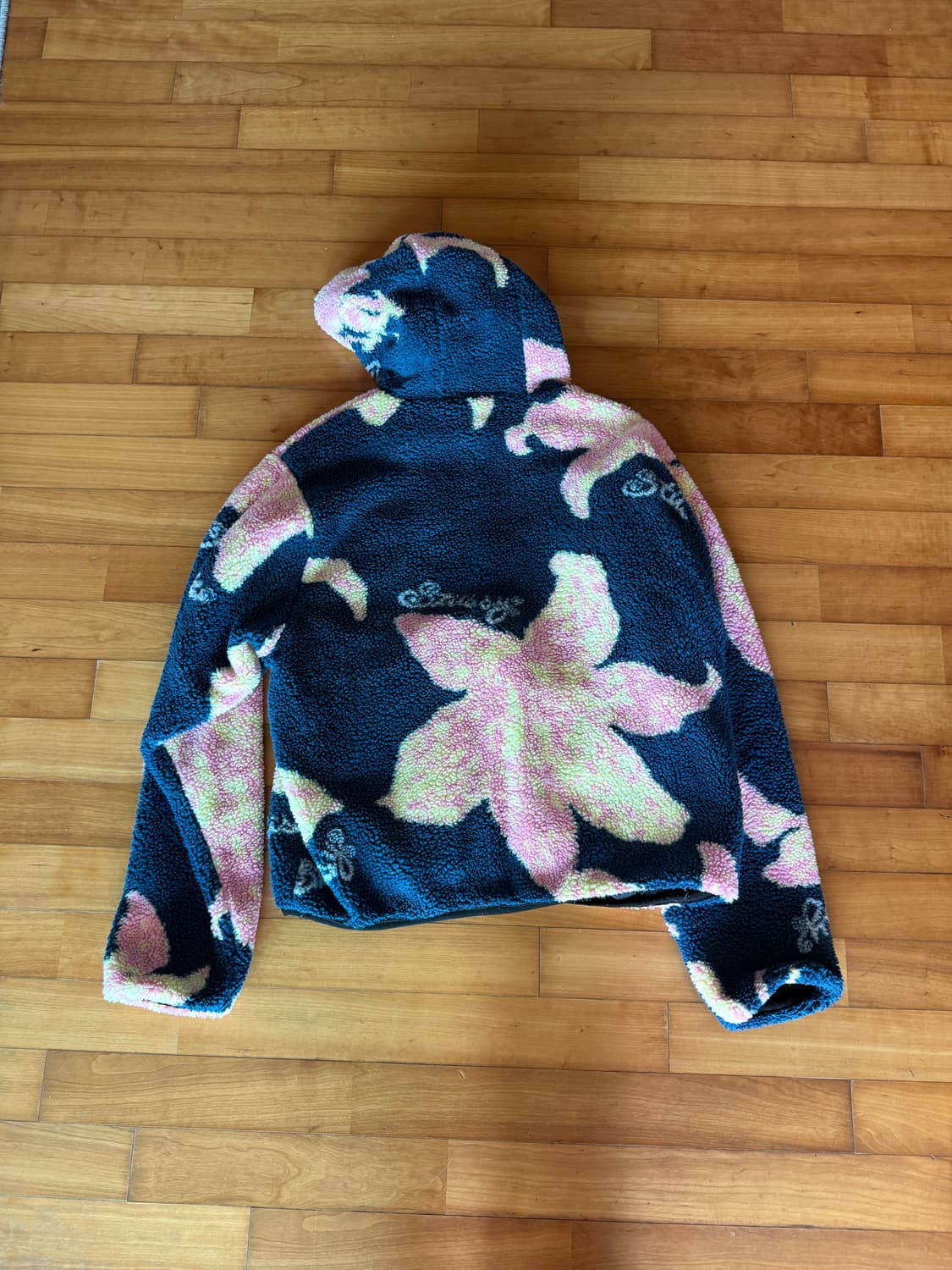 Stussy floral fleece Sherpa 상품이미지4