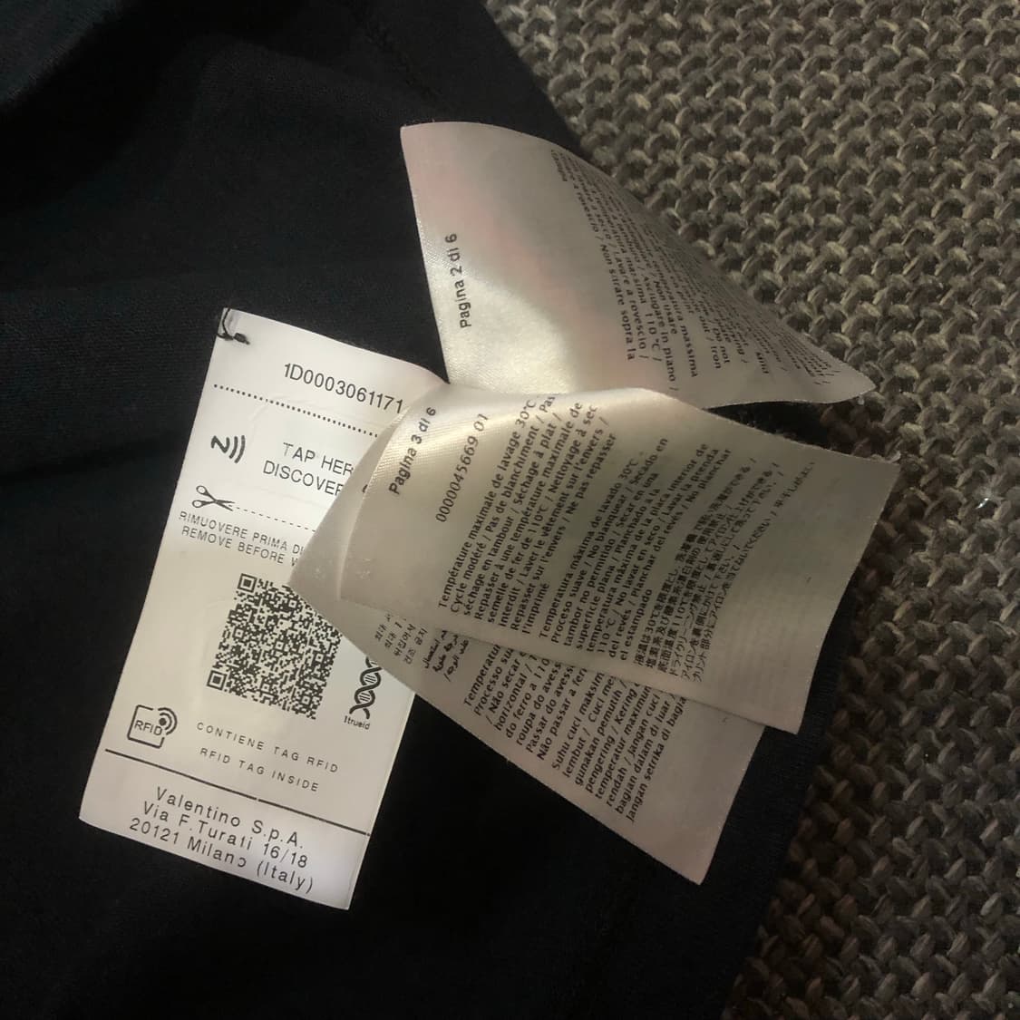  [L] 발렌티노 VLTN 프린팅 반팔 상품이미지6