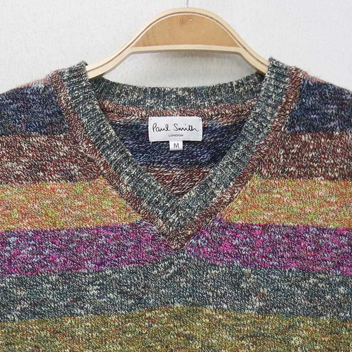 폴 스미스 울 혼방 베스트 67011 상품이미지3