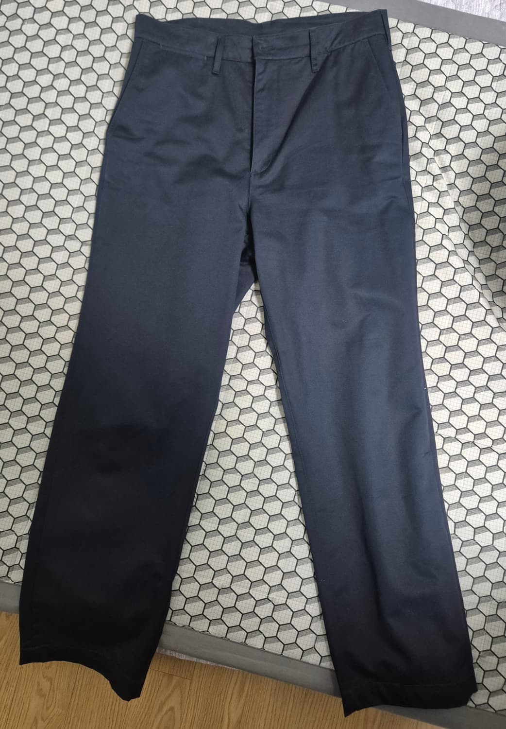 스테디에브리웨어 코튼 팬츠 네이비(2 사이즈) 상품이미지3