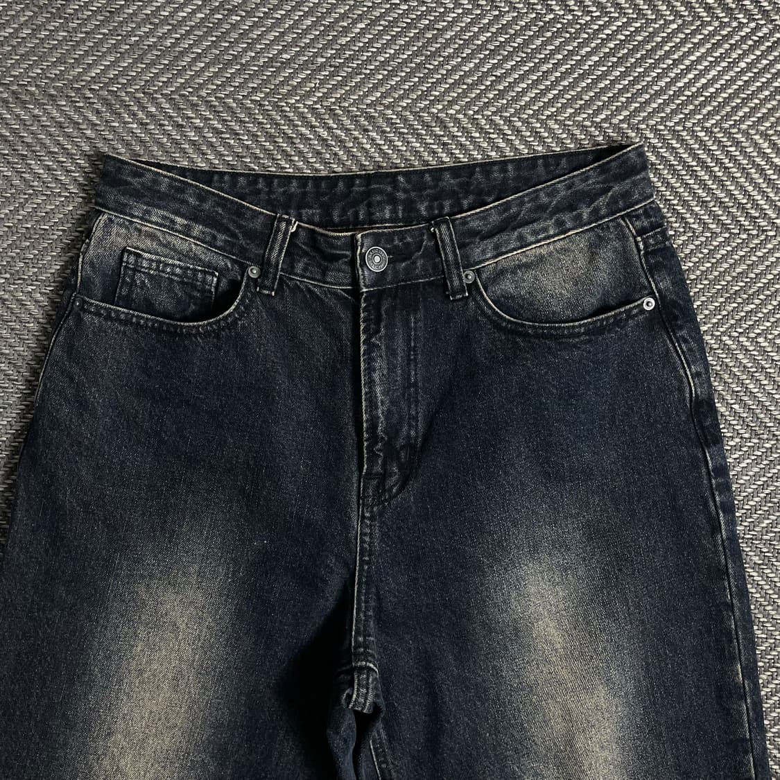 빈티지 와이드 워싱 데님 팬츠y 5025 상품이미지4