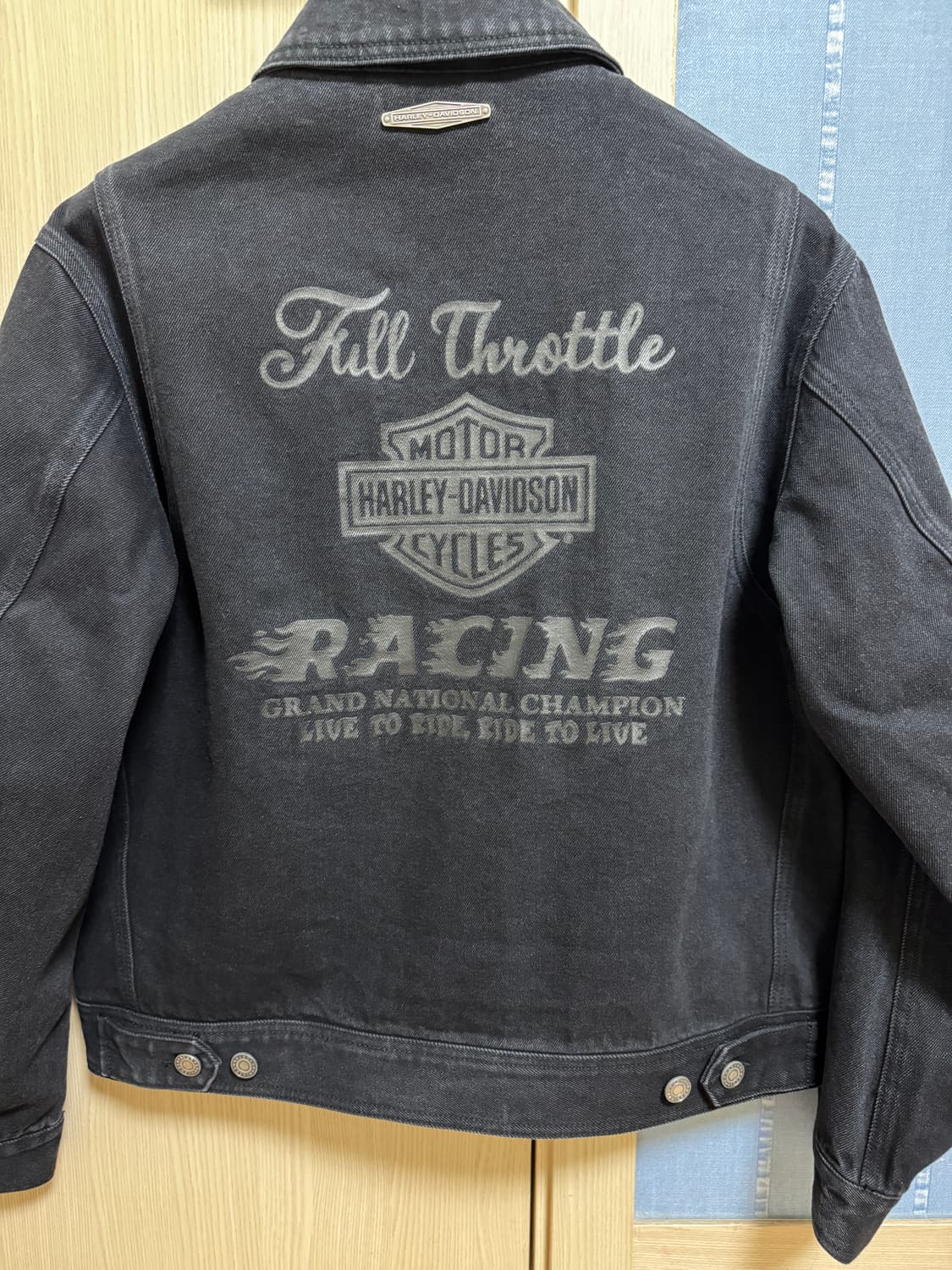할리데이비슨 데님 자켓[M] 상품이미지4
