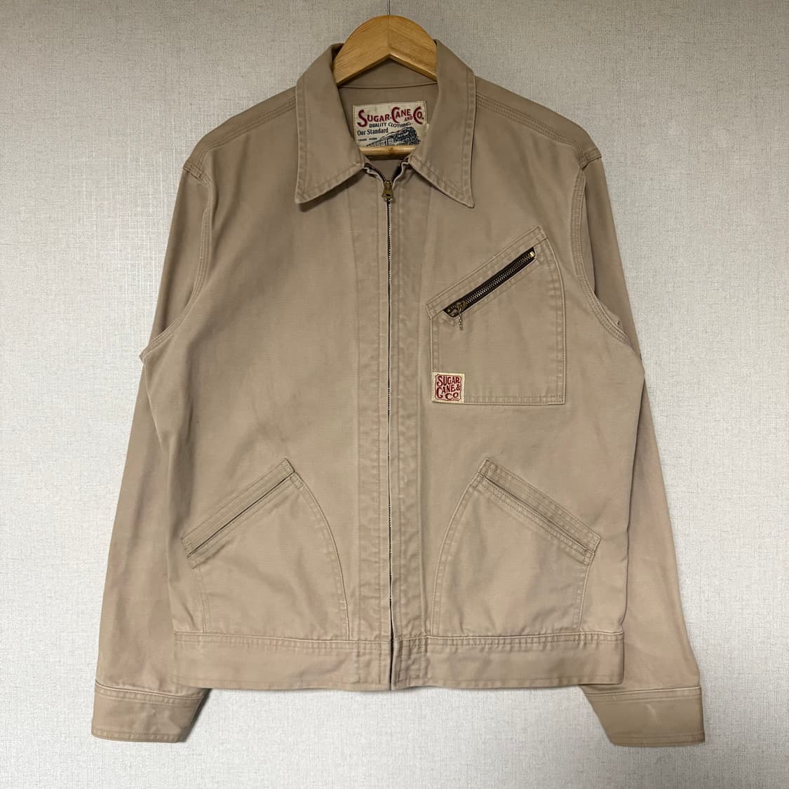 [40]슈가케인 Sugar cane 리복각 Lee 91b 워크 자켓 상품이미지1